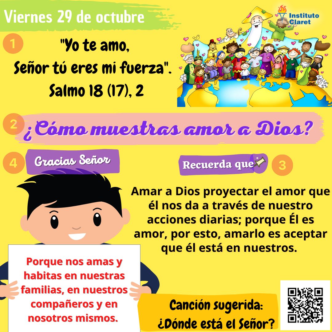 Oración Pastoral, semana del 25 al 29 de octubre – Instituto Claret de ...